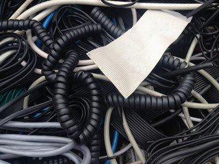 Měděné izolované dráty a kabely telefonní a datové výkup druhotných surovin