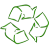 Tento odpad je recyklovatelný. Navíc byl i vyroben recyklací.